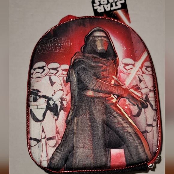 Star Wars Kylo Ren Lunch Bag box New Tag Insulated Starwars - Picture 1 of 13